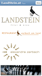 Mobile Screenshot of landstein.at